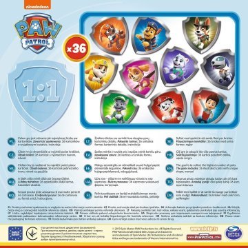 Trefl Paw Patrol, Viacom Memos Game