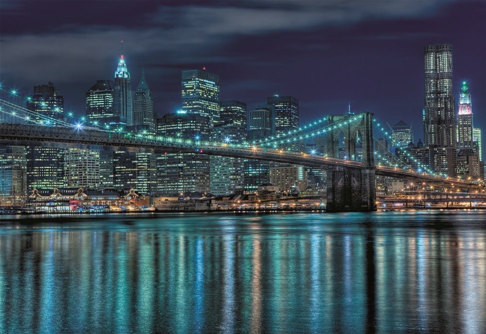 Educa Puzzle Manhattan At Night 1000 Parça Puzzle