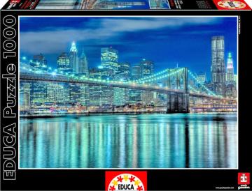 Educa Puzzle Manhattan At Night 1000 Parça Puzzle