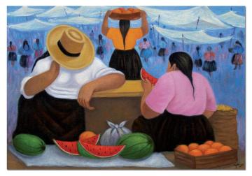 Educa Puzzle Fruit Vendors 1000 Parça Puzzle