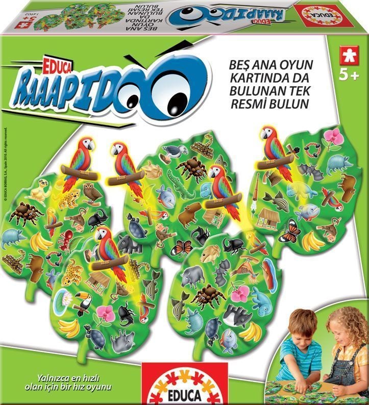 Educa Puzzle Orman, Raaapidoo Eğitici Oyun