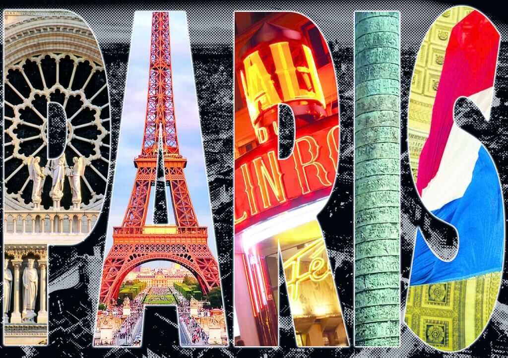 Educa Puzzle Paris Collage 1000 Parça Puzzle