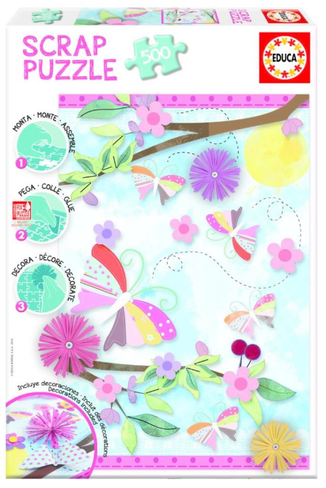 Educa Puzzle Garden Art 500 Parça Puzzle