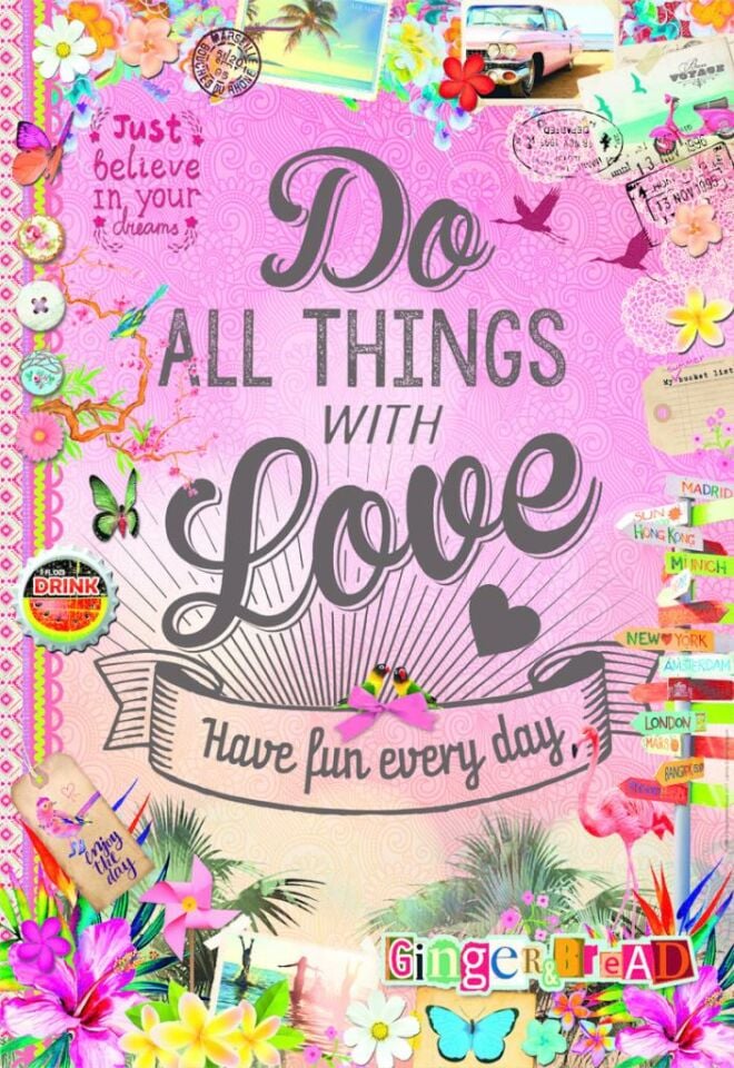 Educa Puzzle Do All The Things With Love 500 Parça Puzzle
