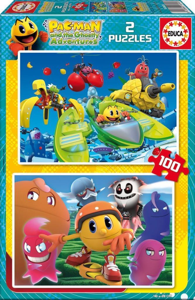 Educa Puzzle Pacman 2 X 100 Parça