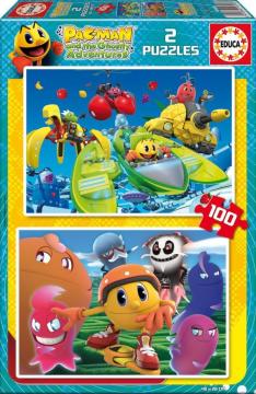 Educa Puzzle Pacman 2 X 100 Parça