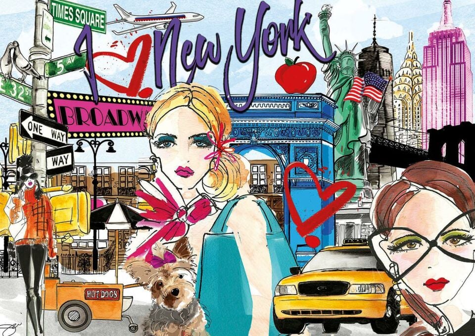 Educa Puzzle Take Me To New York 500 Parça Puzzle