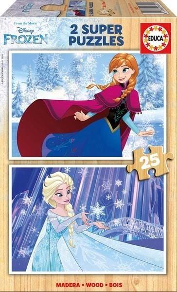 Educa Çoçuk Puzzle Frozen 2X25 Parça Puzzle