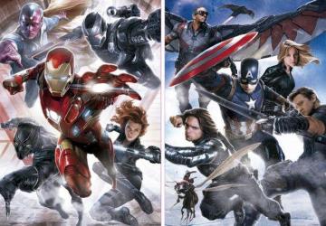 Educa Puzzle Captaın Amerıca: Cıvıl Wars 2x500 Puzzle