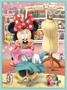 Trefl Puzzle Minnie's Hobby 2'li 30+48 Parça Yapboz 1 Memory Oyun