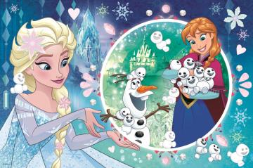Trefl Puzzle Frozen 54 Parça Yapboz + Stickers