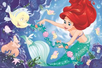 Trefl Puzzle Princess 54 Parça Yapboz + Stickers