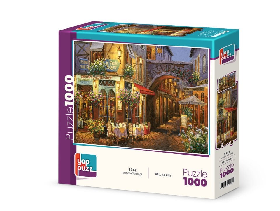 Yappuzz Akşam Yemeği 1000 Parça Puzzle