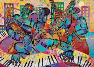 Art Puzzle Jazz Modern 1500 Parça Puzzle