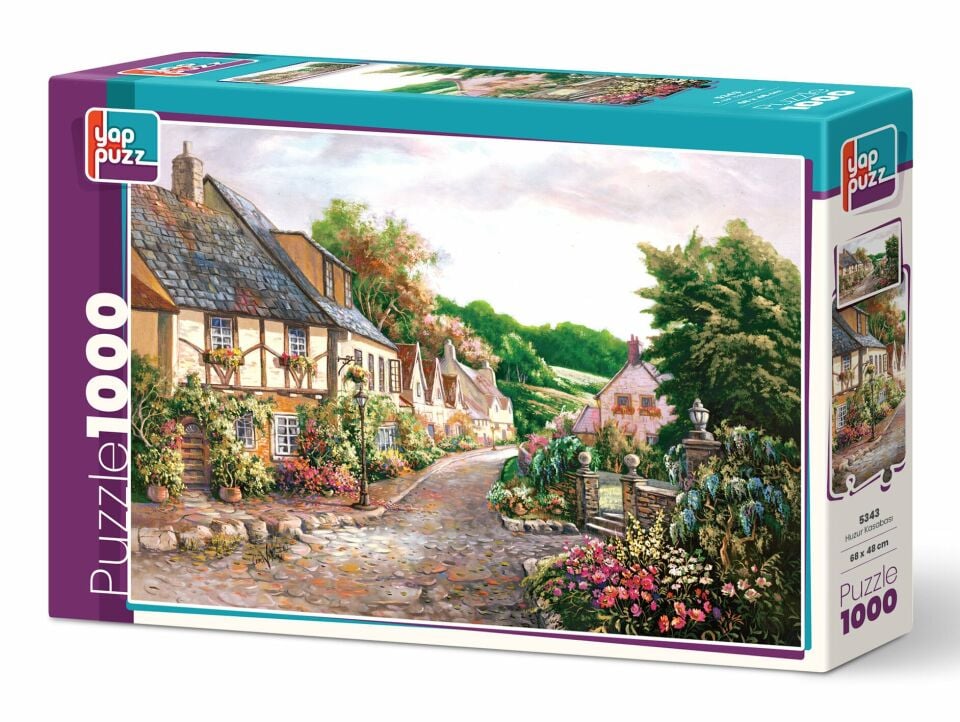 Yappuzz Huzur Kasabası 1000 Parça Puzzle