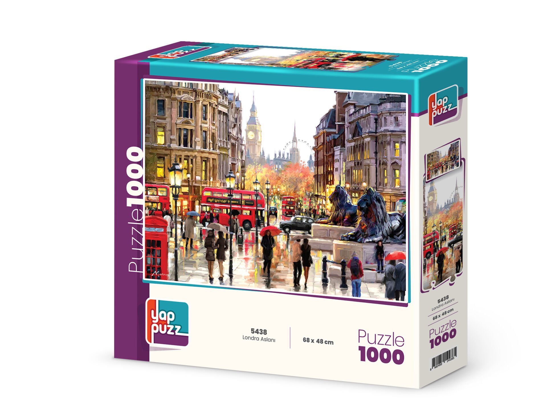 Yappuzz Londra Aslanı  1000 Parça Puzzle