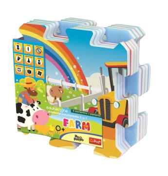 Trefl Puzzle Farm Fun, 20 Köpük Parça Yer Puzzle'ı