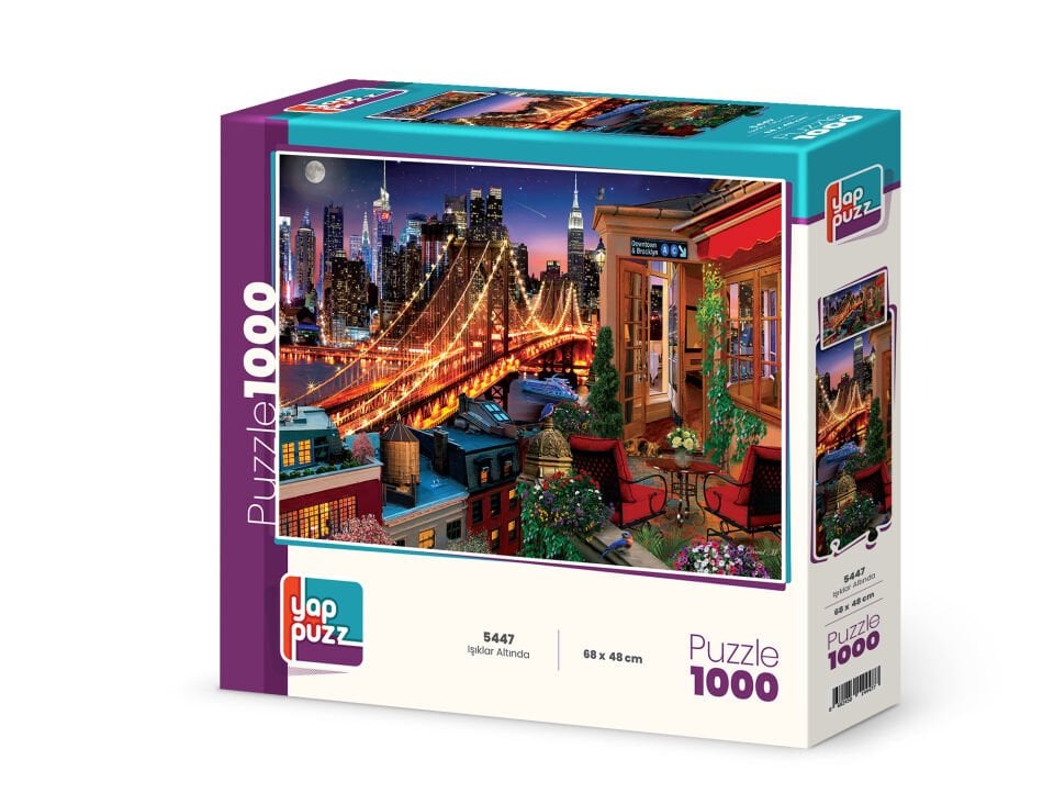 Yappuzz Işıklar Altında 1000 Parça Puzzle