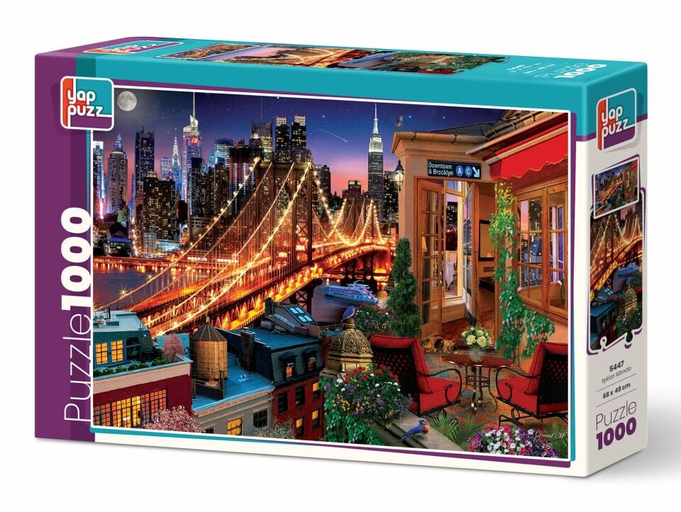 Yappuzz Işıklar Altında 1000 Parça Puzzle