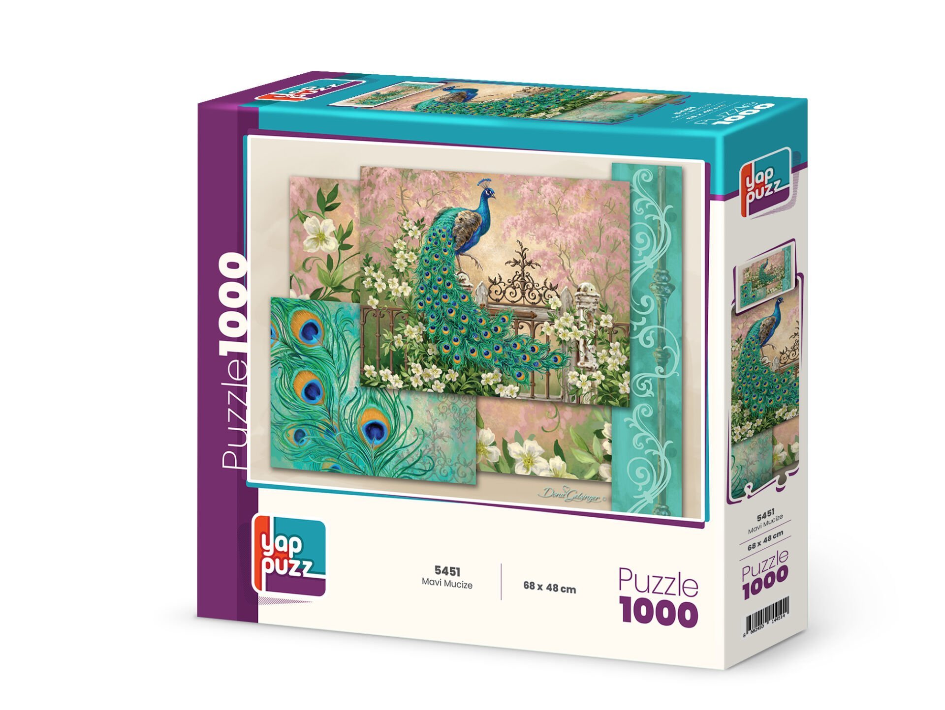 Yappuzz Mavi Mucize  1000 Parça Puzzle