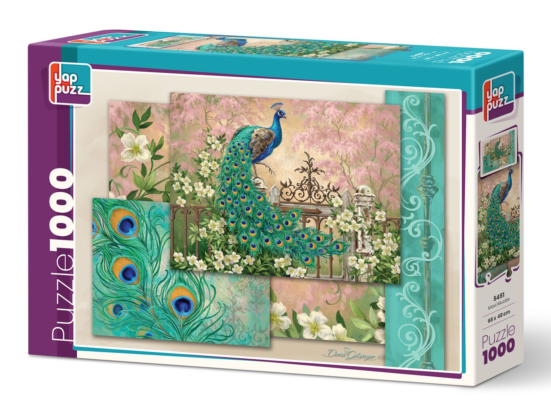 Yappuzz Mavi Mucize  1000 Parça Puzzle