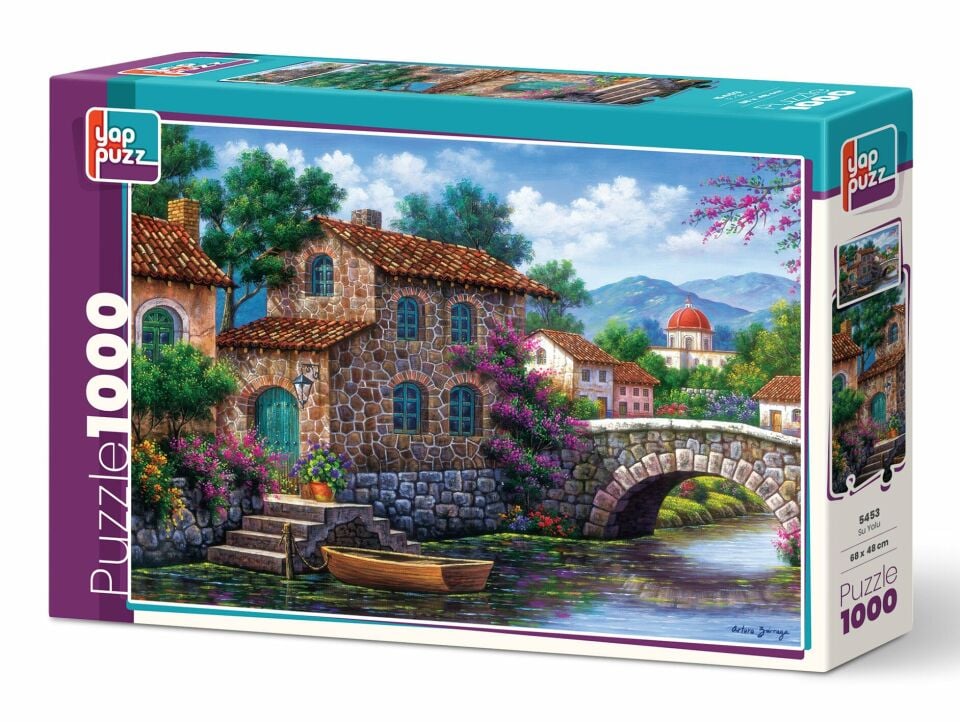 Yappuzz Su Yolu 1000 Parça Puzzle