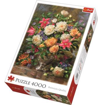 Trefl Puzzle Flowers For The Queen Elizabeth 4000 Parça Puzzle