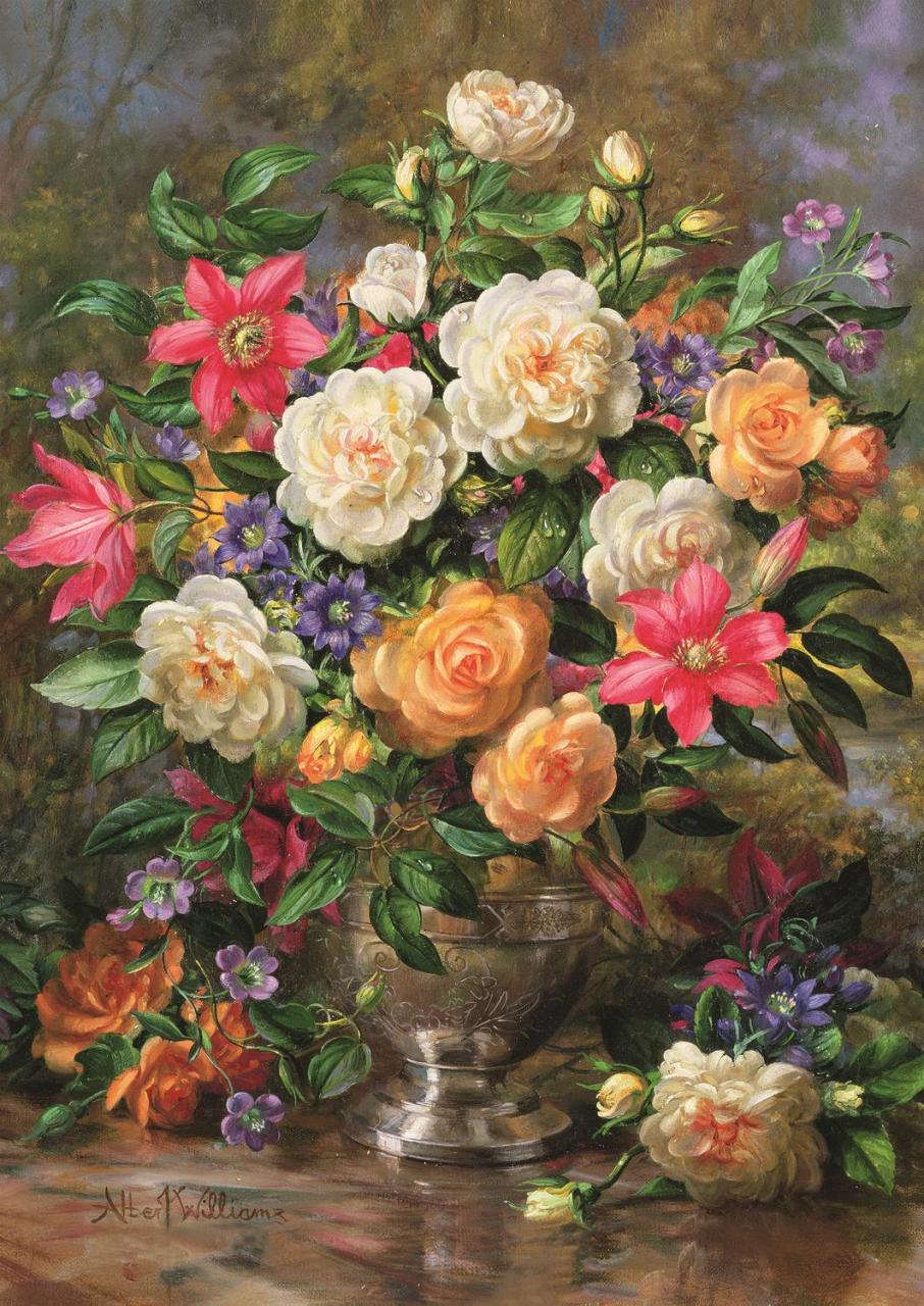 Trefl Puzzle Flowers For The Queen Elizabeth 4000 Parça Puzzle