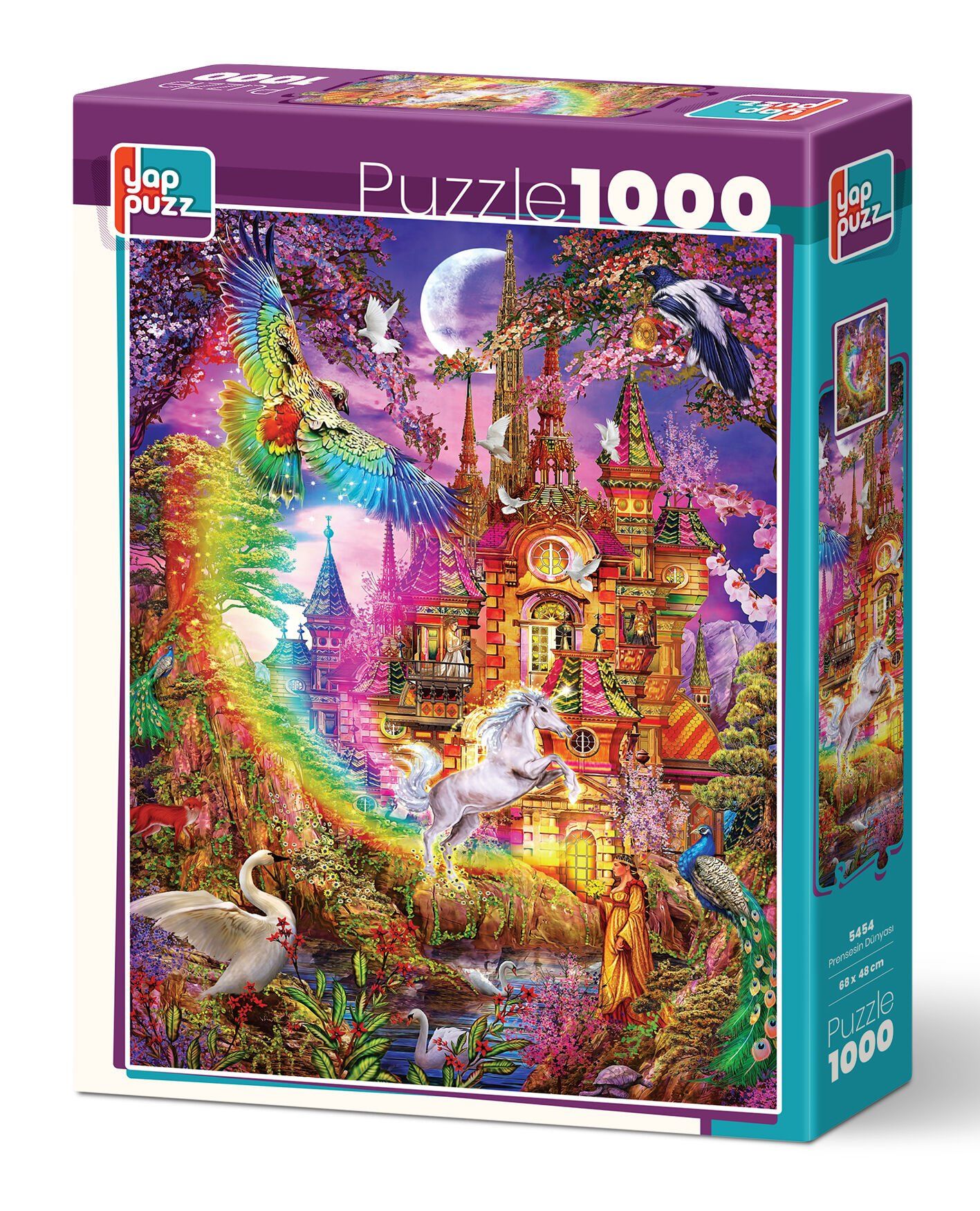 Yappuzz Prensesin Dünyası 1000 Parça Puzzle