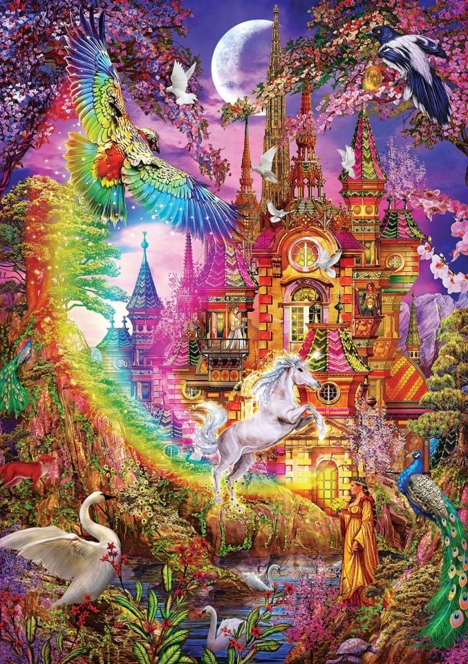 Yappuzz Prensesin Dünyası 1000 Parça Puzzle