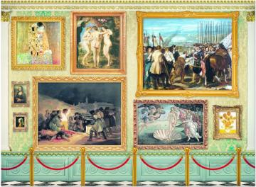 Educa Puzzle Museum Master Pieces 1