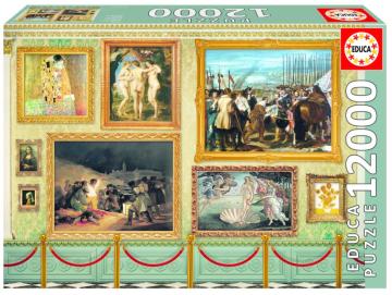 Educa Puzzle Museum Master Pieces 1