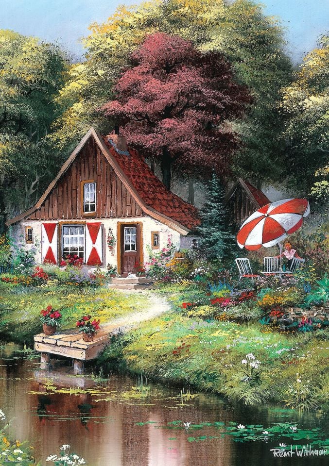 Yappuzz Bahçe Keyfi 1000 Parça Puzzle