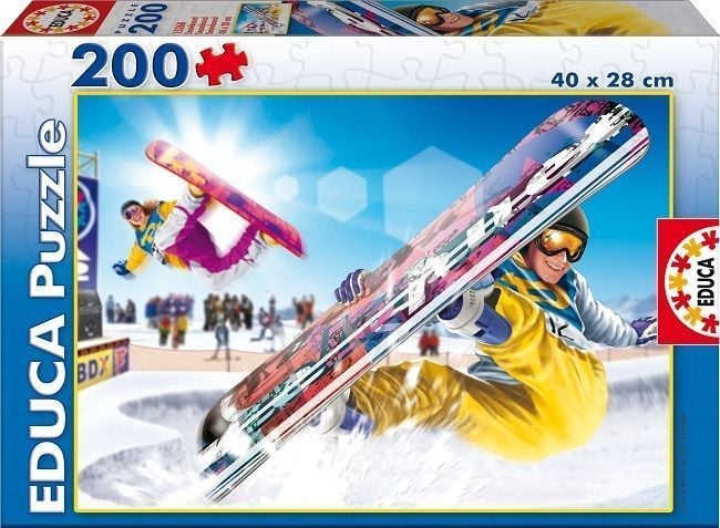 Educa Puzzle Snowboard 200 Parça