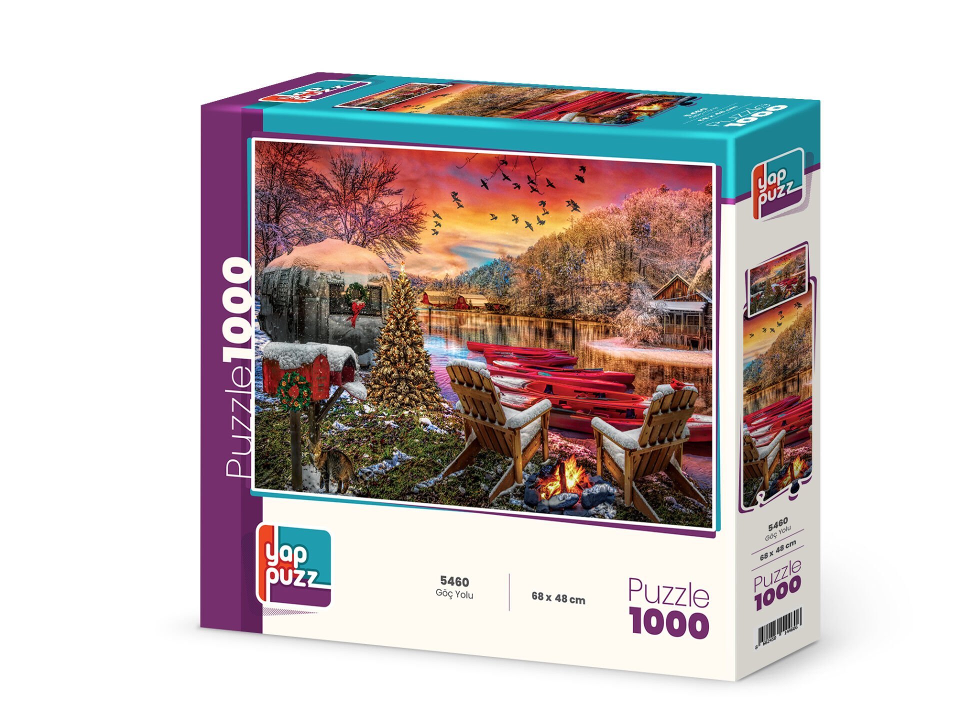 Yappuzz Göç Yolu 1000 Parça Puzzle