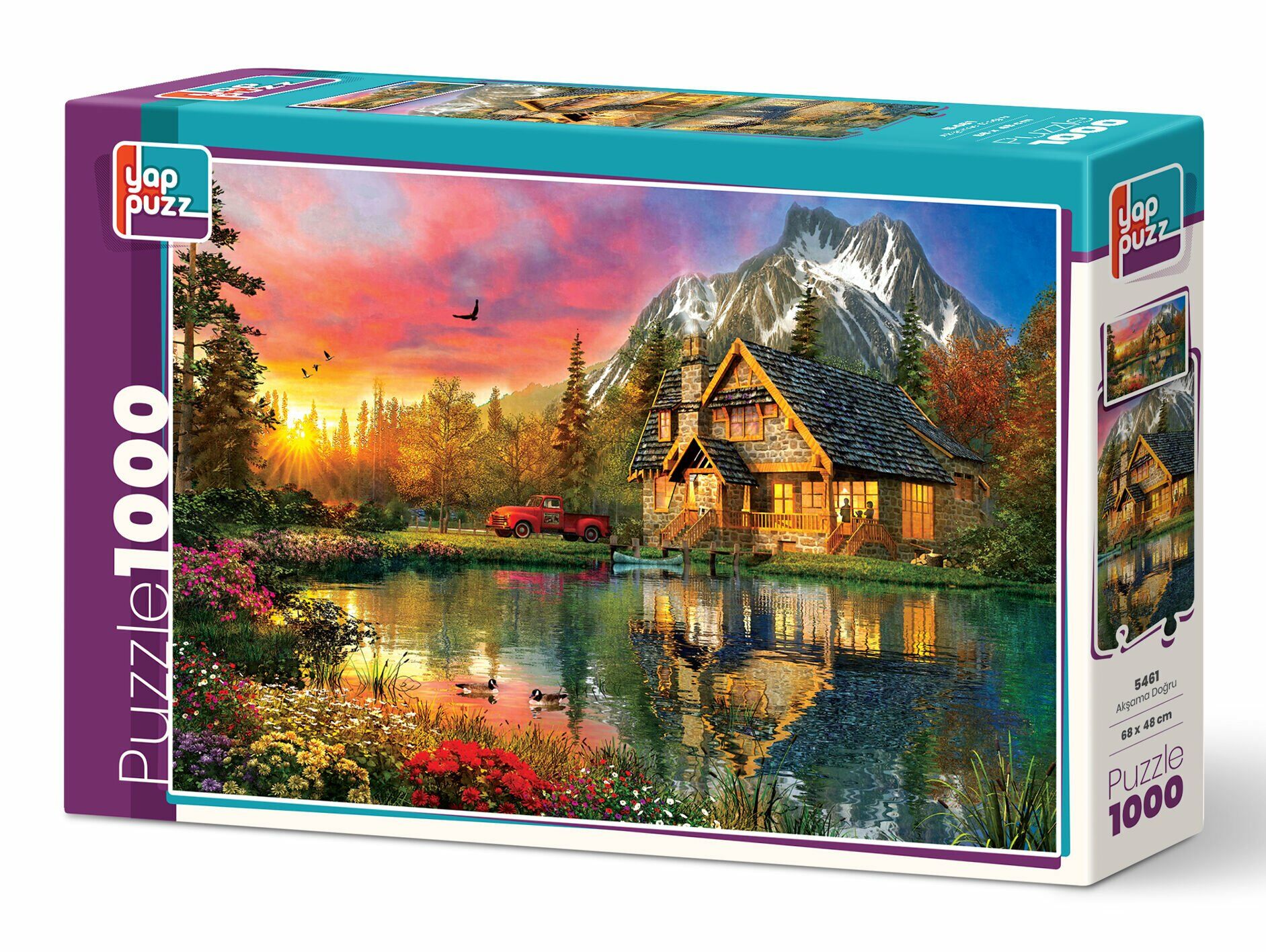 Yappuzz Akşama Doğru 1000 Parça Puzzle