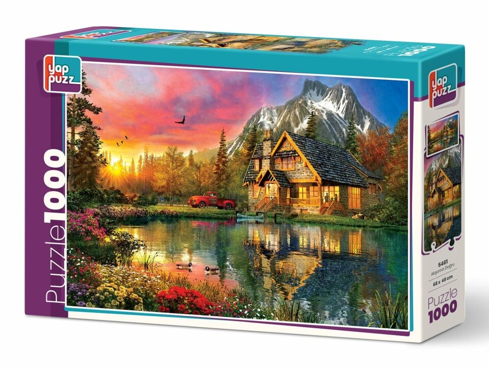 Yappuzz Akşama Doğru 1000 Parça Puzzle