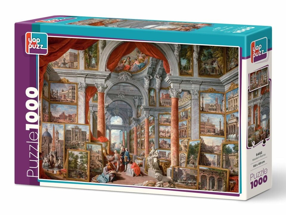 Yappuzz Modern Roma  1000 Parça Puzzle