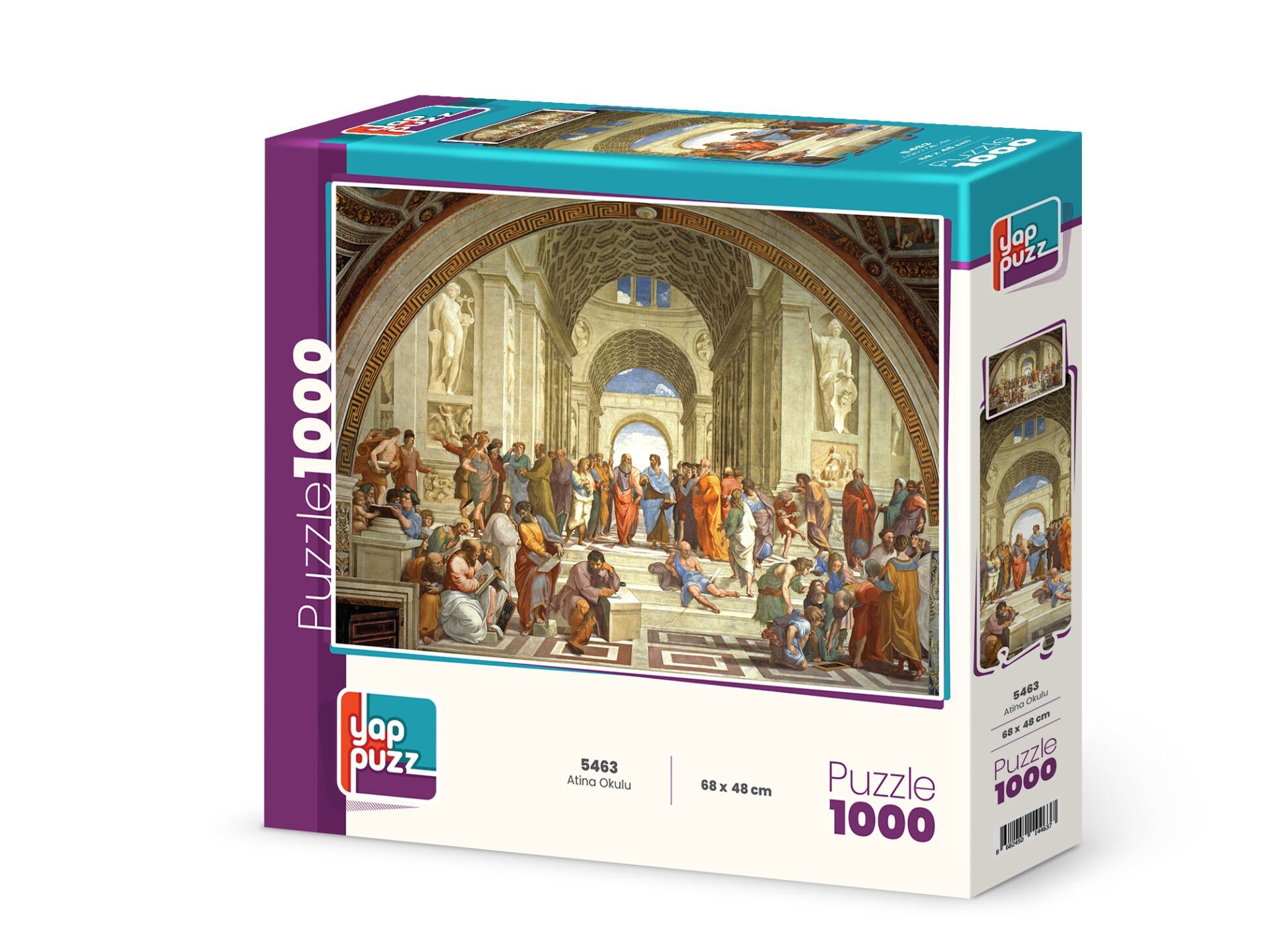 Yappuzz Atina Okulu 1000 Parça Puzzle