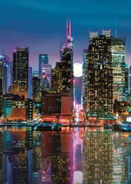 Trefl Puzzle Full Moon Over The Manhattan 500 Parça Puzzle