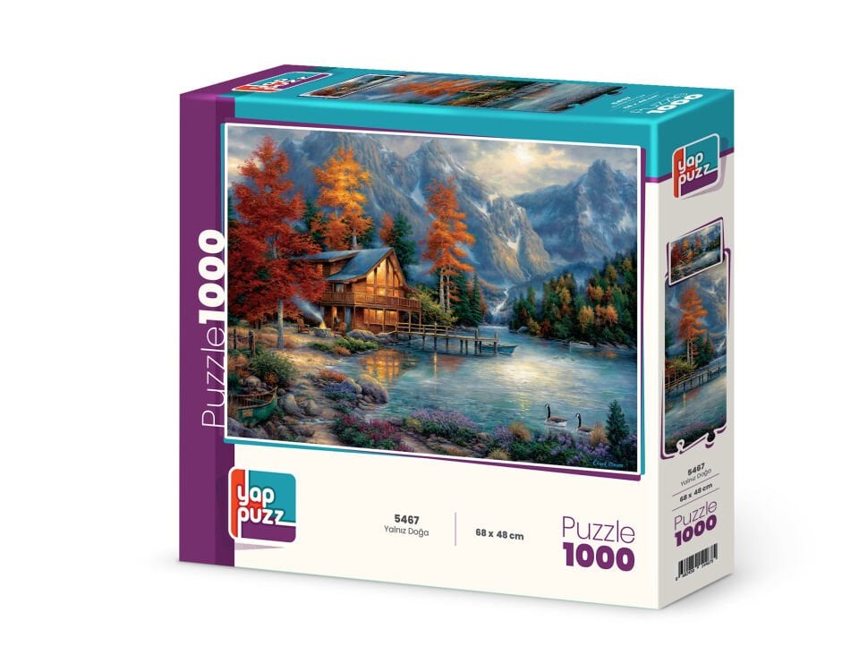 Yappuzz Yalnız Doğa  1000 Parça Puzzle