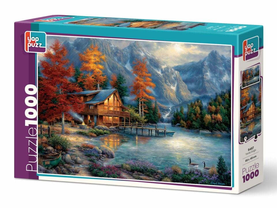 Yappuzz Yalnız Doğa  1000 Parça Puzzle