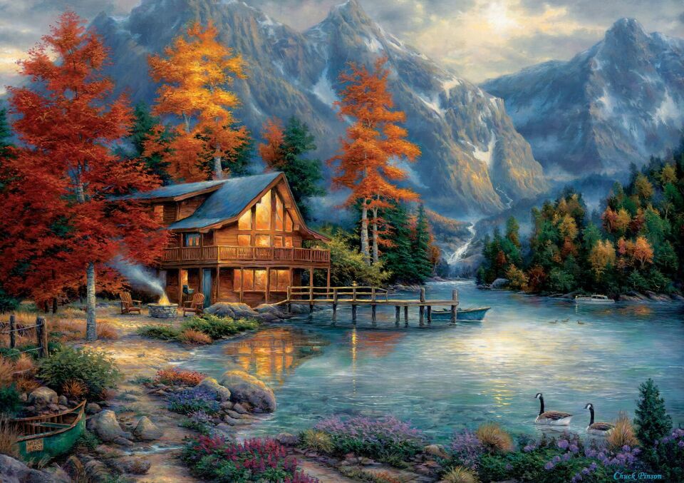 Yappuzz Yalnız Doğa  1000 Parça Puzzle