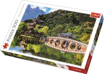 Trefl Puzzle Black Dragon Pool 500 Parça Puzzle