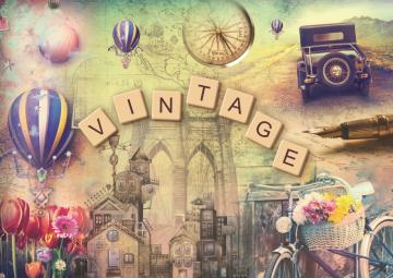 Trefl Puzzle Vintage 500 Parça Puzzle