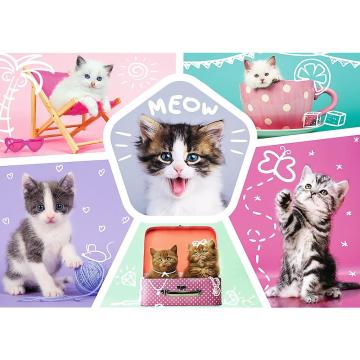 Trefl Çoçuk Puzzle Feline Pranks 200 Parça Puzzle