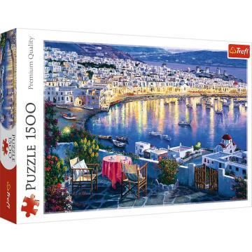 Trfel Puzzle Mykonos At Sunset 1500 Parça Puzzle