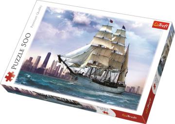 Trefl Puzzle Sailing Against Chicago 500 Parça Puzzle