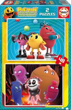 Educa Puzzle Pacman 2 X 48 Parça