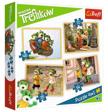 Trefl Puzzle Studio Trefl 4'lü 35+48+54+70 Parça Yapboz